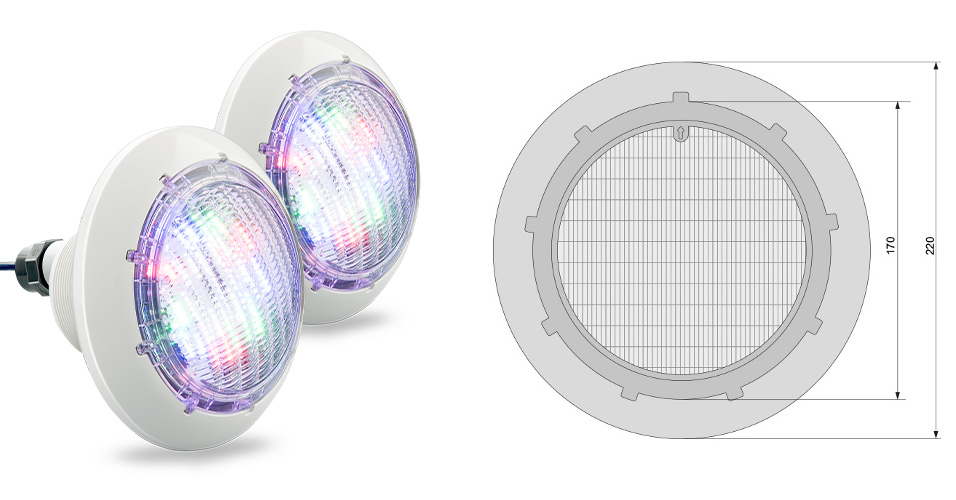 LED-Poolscheinwerfer