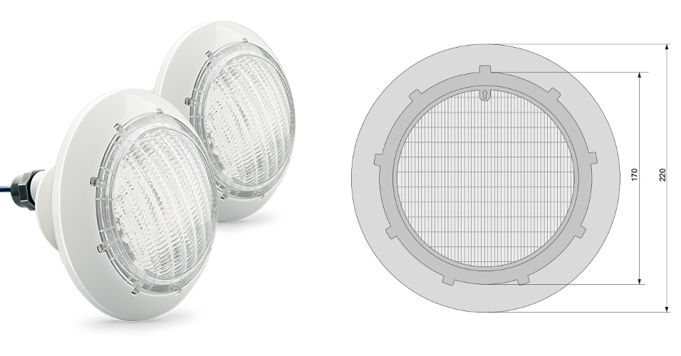 LED-Poolscheinwerfer