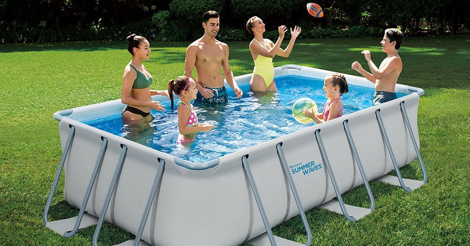 Rechteck Frame-Pool