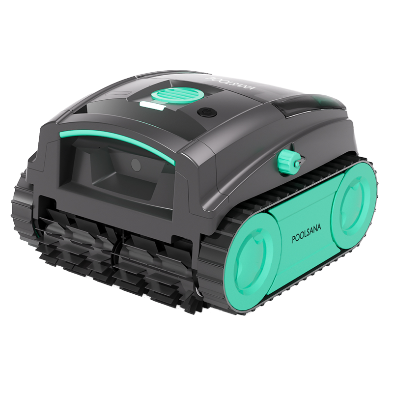 Seitenansicht des Poolroboters POOLSANA Pilot