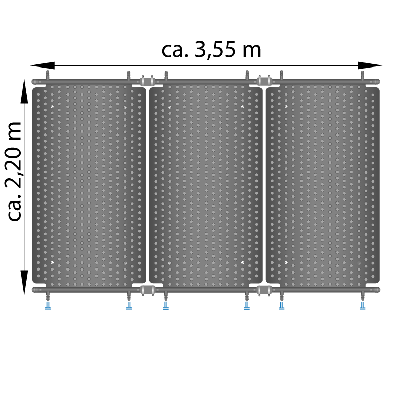Roth HelioPool Zusammenstellung